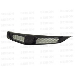 Seibon 06-10 Honda Civic 4Dr Jdm / Acura Csx Carbon Fiber Grille MG Style