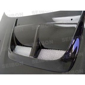 Seibon 02-03 Subaru Impreza / Wrx Carbon Fiber Hood Scoop CW Style