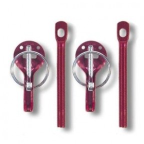 Sparco Universal Hoodpins - Red